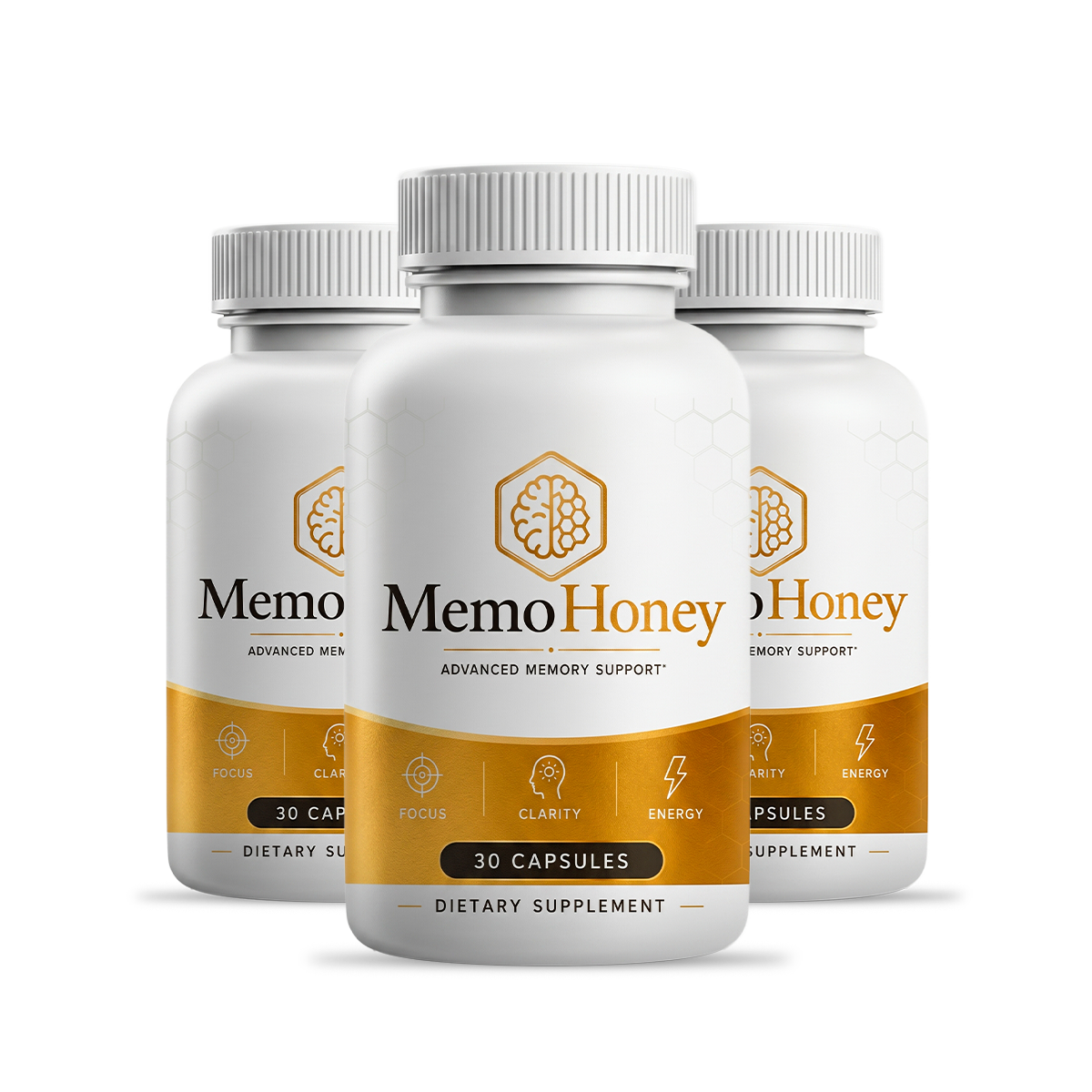 MemoHoney 3 bottle popular package